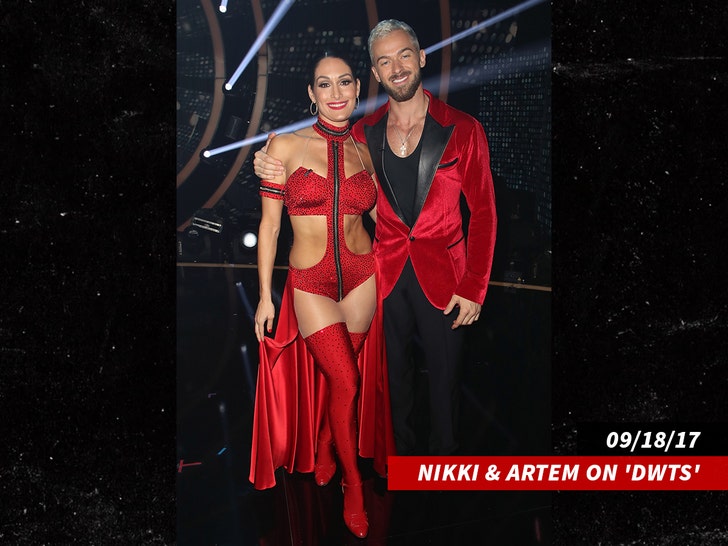 nikki bella artem dancing with the stars