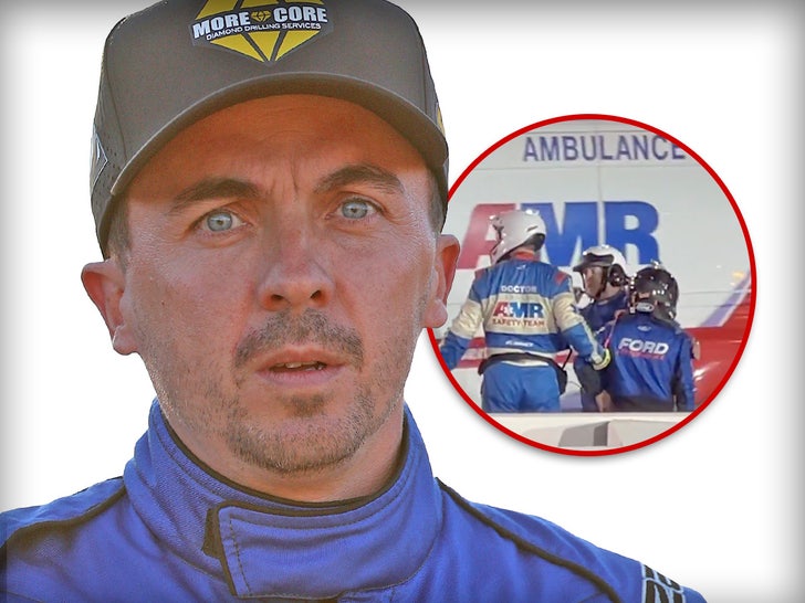 Frankie Muniz Limps to Ambulance After Nasty NASCAR Truck Series Crash