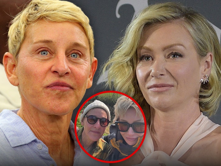 ellen degeneres portia de rossi flood update