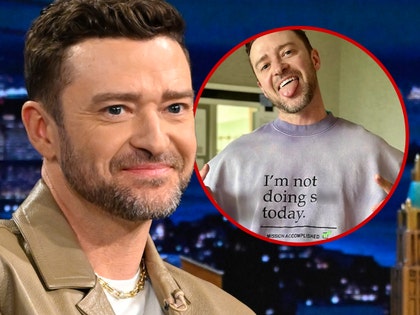 justin timberlake not doing anything today shirt instagram getty