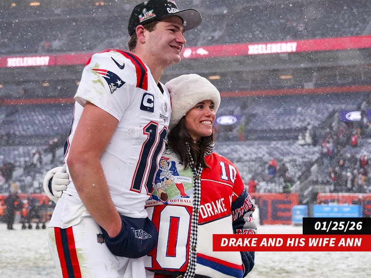 drake maye Ann Michael Maye getty