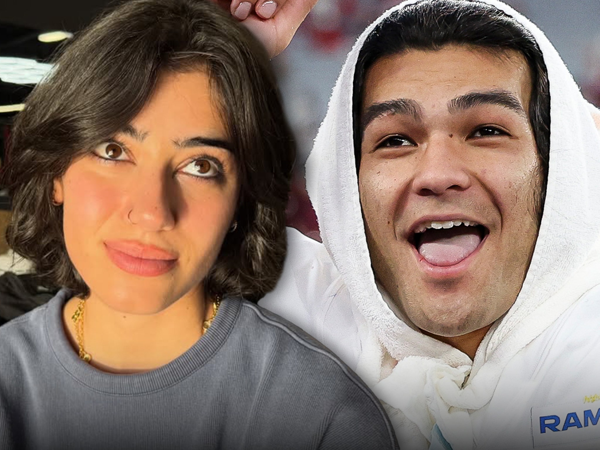 tmz.com - TMZ Staff - Fitness Influencer Sara Saffari Denies Puka Nacua Romance