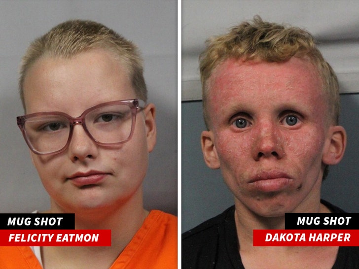 Felicity Eatmon and Dakota Harper Mug Shots 1