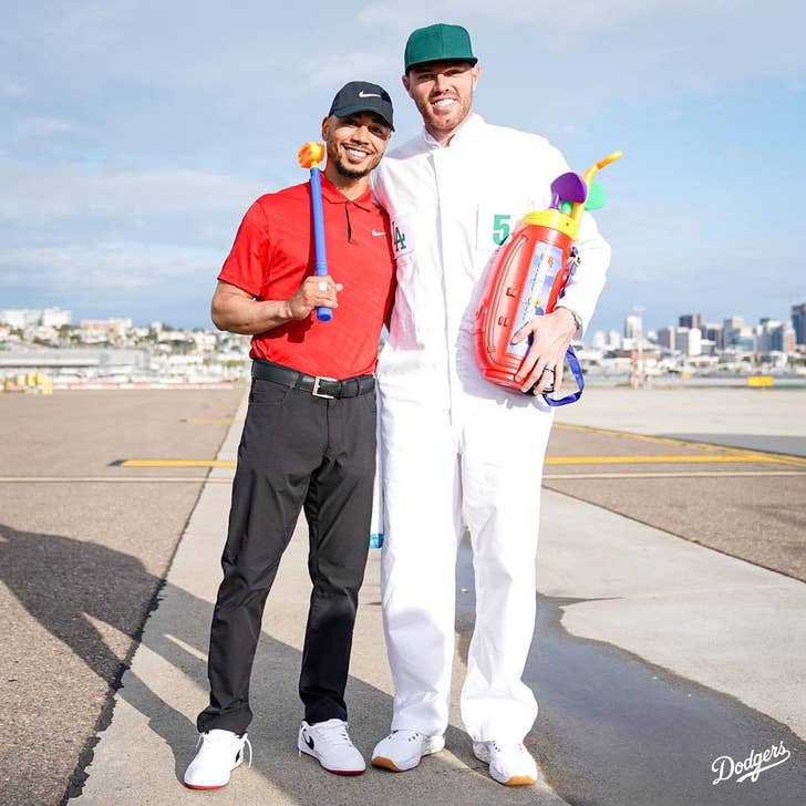 Dodgers had their dress-up day for 2019 involving all on their