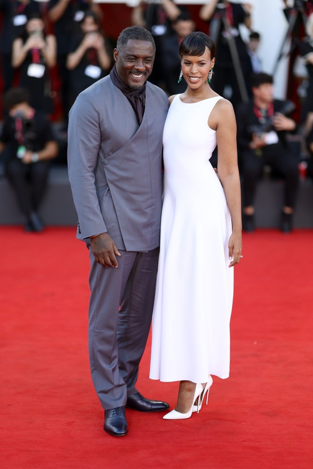 Idris and Sabrina Dhowre Elba