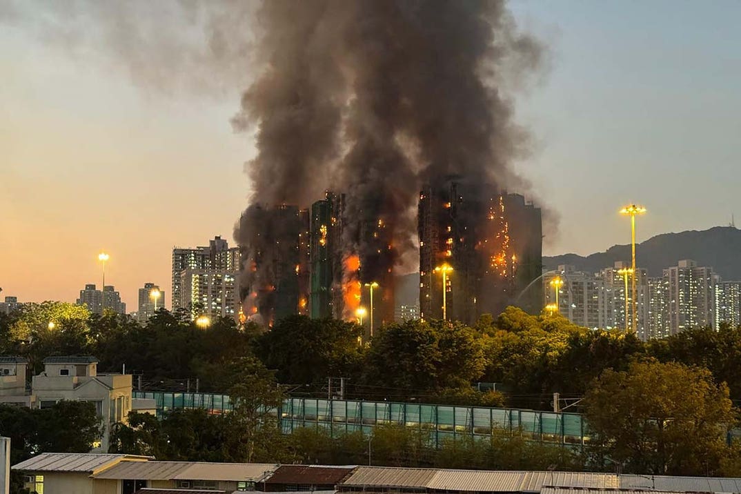 Hong Kong building fire