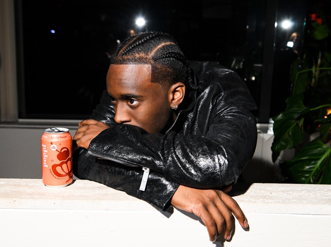 Streamer-turned-designer Kai Cenat reflects on Vivet’s debut runway collection at New York Fashion week with poppi in Manhattan on Saturday, September 12th
