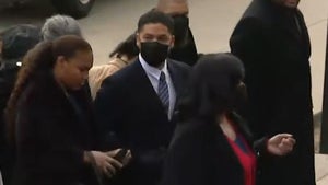 Jussie Smollett Arrives for Chicago Trial Over Alleged Hoax Attack