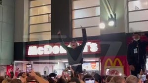 The Kid LAROI Performs Outside a McDonald's Before Sydney Shows
