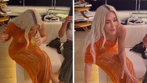 Kim Kardashian Spits Up Shot At Kylie Jenner Birthday Yacht Party