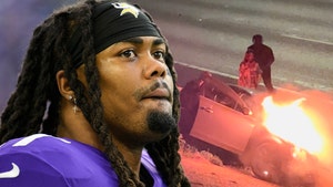 NFL's K.J. Osborn Rescues Man From Burning Car After Crash