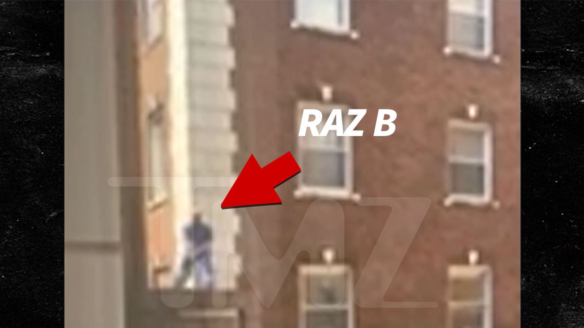B2K’s Raz B Breaks Window and Climbs Onto Hospital Roof, Cops Called