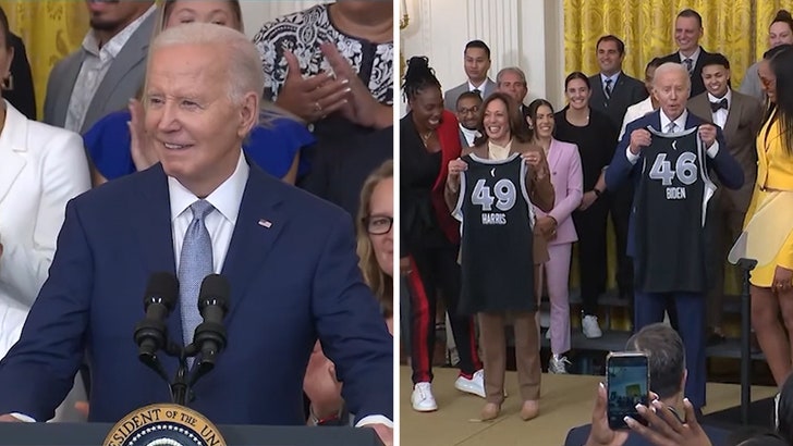 Joe Biden Flubs Aces Championship Speech, Calls Candace Parker Greatest ‘Coach’