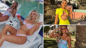 Chloe Burrows And Millie Court's Hot Besties Vacay In Ibiza!