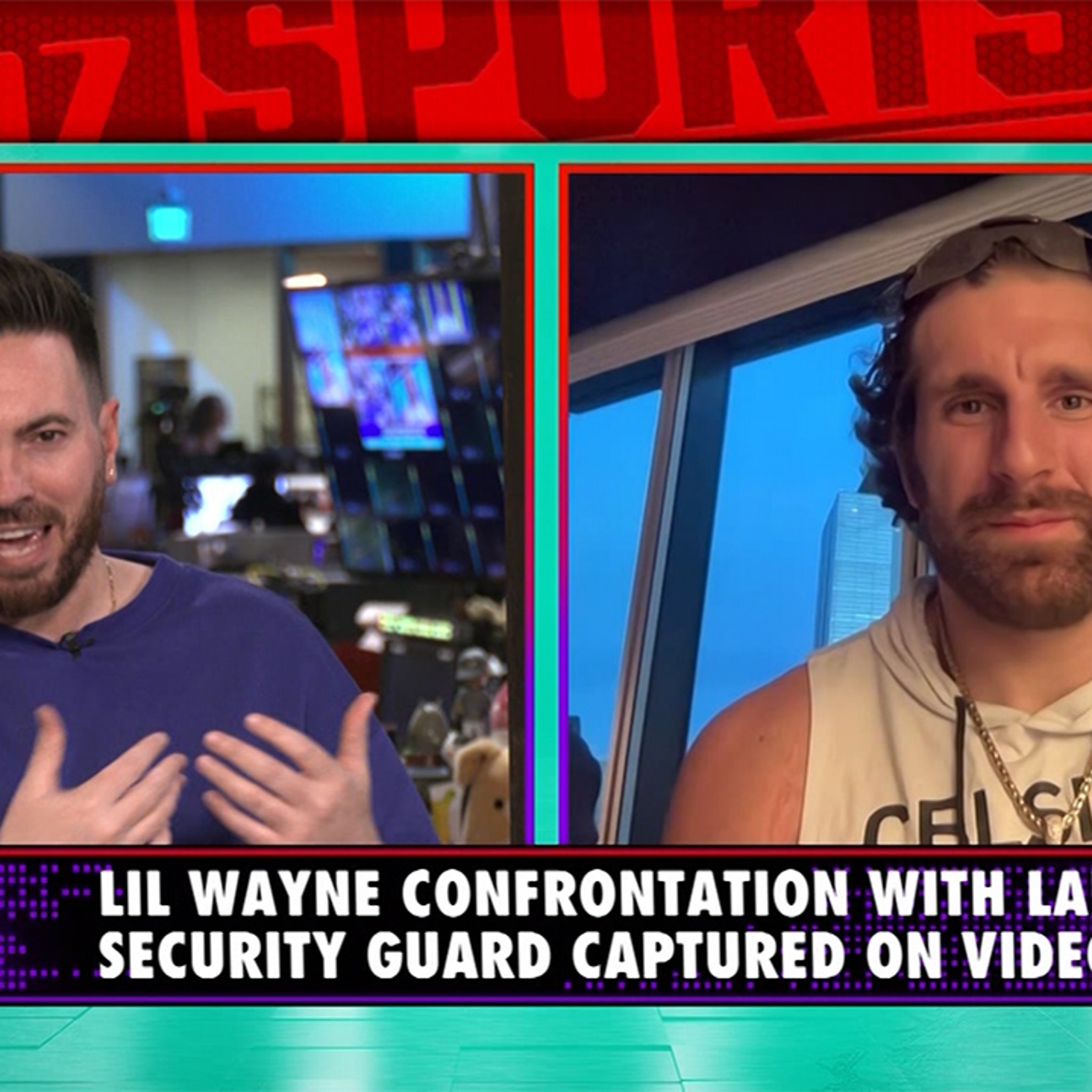 Lil Wayne Confrontation With Lakers Security Guard Caught On Video | TMZ  Sports
