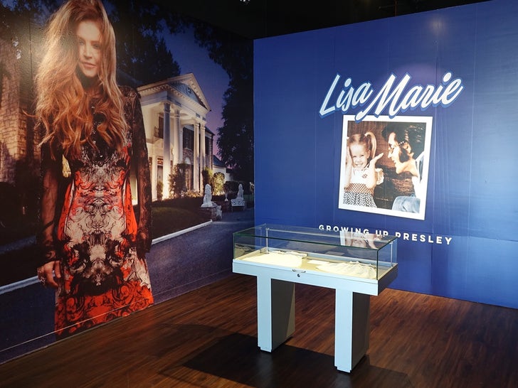 Lisa Marie Presley Exhibit in Graceland