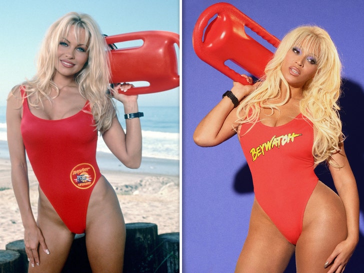 pamela anderson and beyonce shutter insta 1