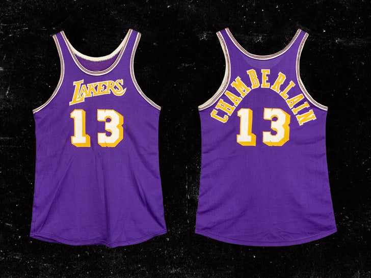 Wilt Chamberlain Jersey Sotheby's Sub