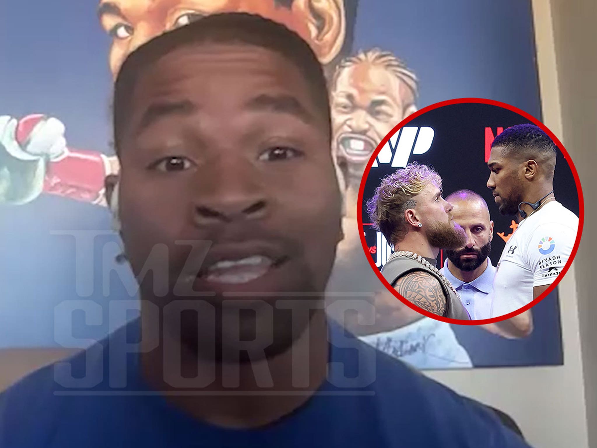 Shawn Porter Says Jake Paul vs. Anthony Joshua Will Answer 'Fixed Fight' Claims