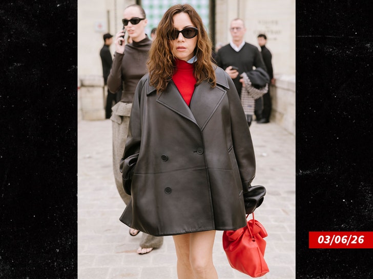 Aubrey Plaza Parijs Fashion Week Getty