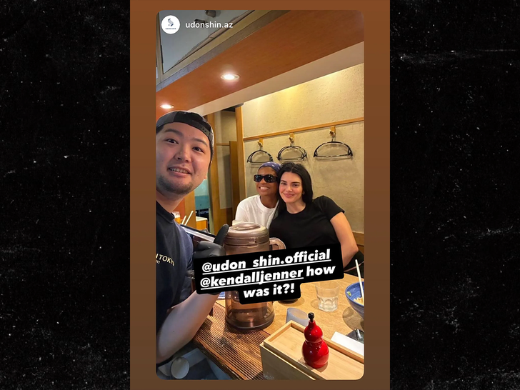 sub kendall jenner udonshin restaurant insta 2