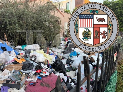 trash house los angeles mayors office tmz
