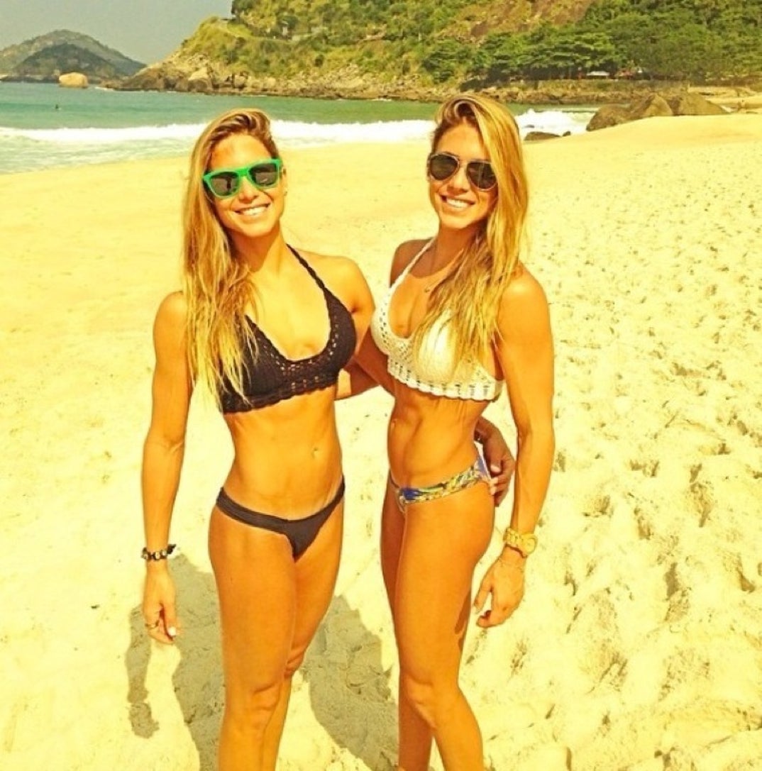 Maloof twins bikini