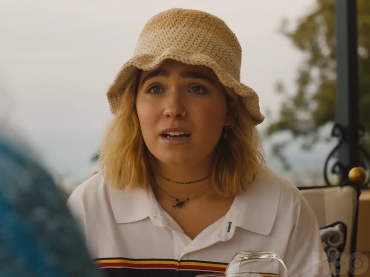Are Portia's outfits bad? Haley Lu Richardson defends her 'White