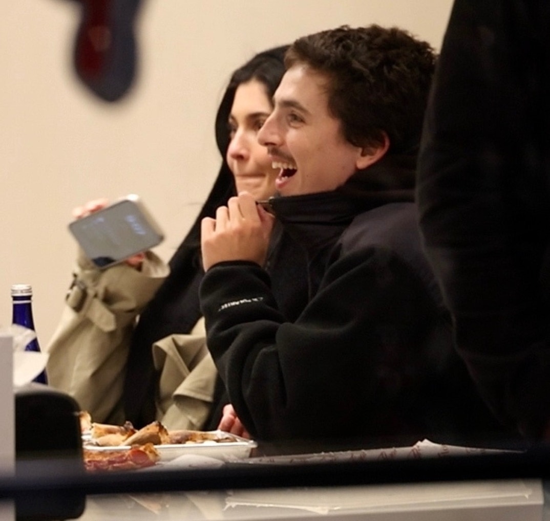 Kylie Jenner Timothee Chalamet Pizza Date 0
