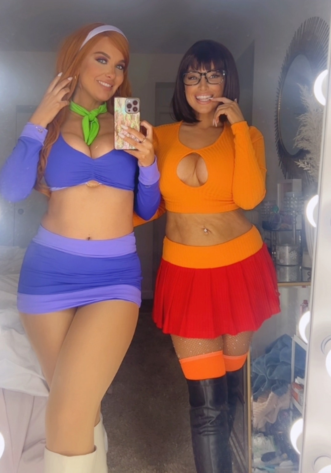 Emily Sears and Ashley Alexiss