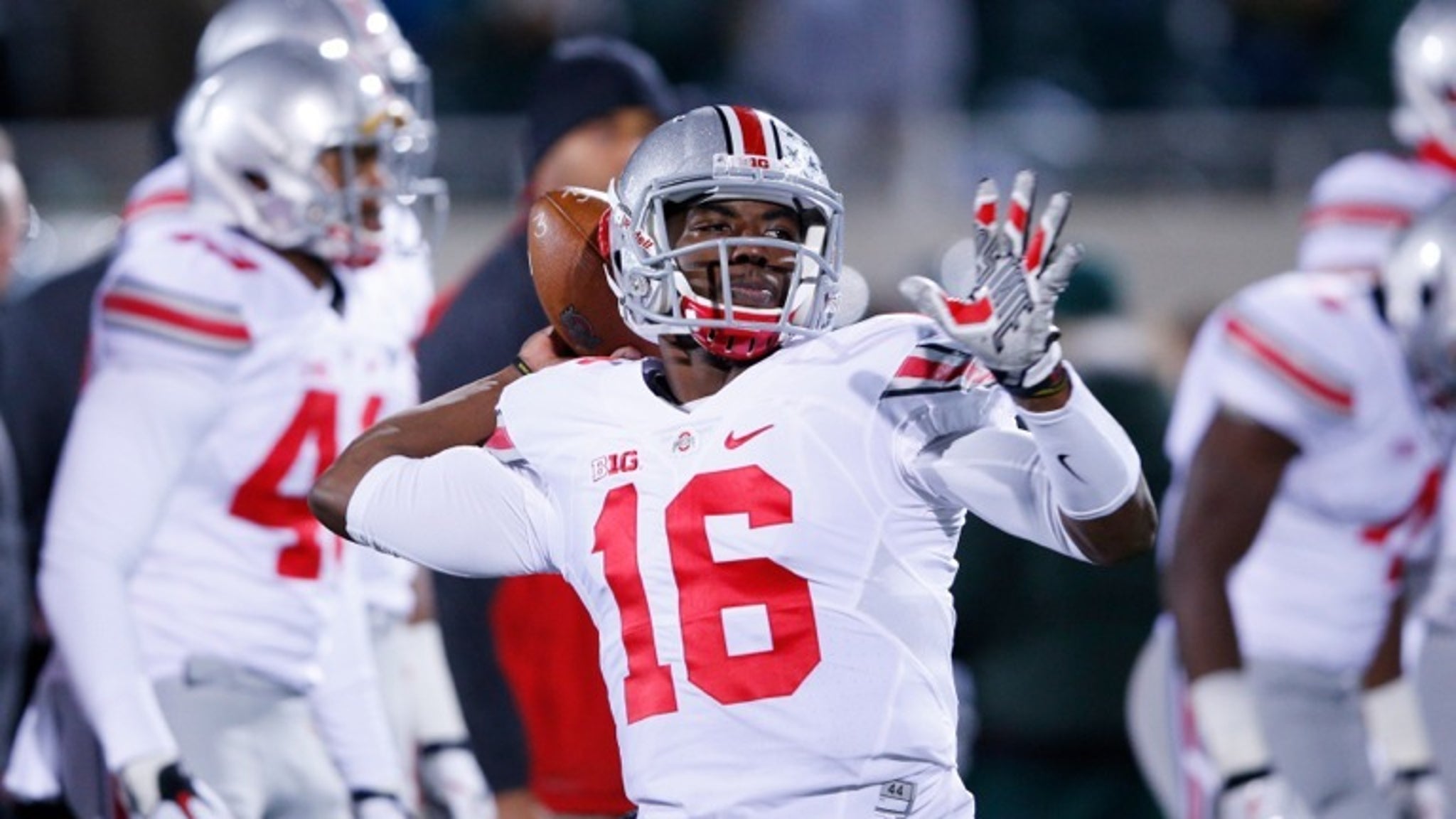 JT Barrett -- On The Field