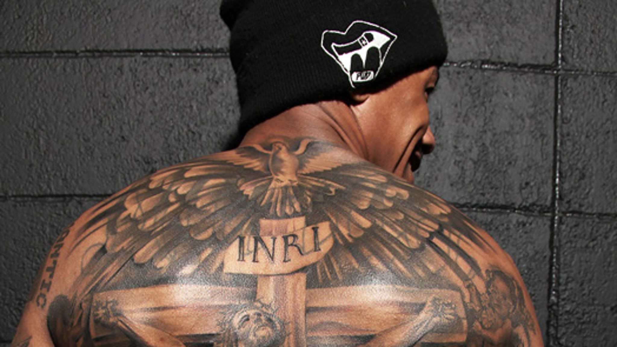 Nick Cannon's Complete Back Tattoo