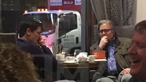 Mark Cuban -- Talking Trump with Controversial Adviser Stephen Bannon (PHOTO)
