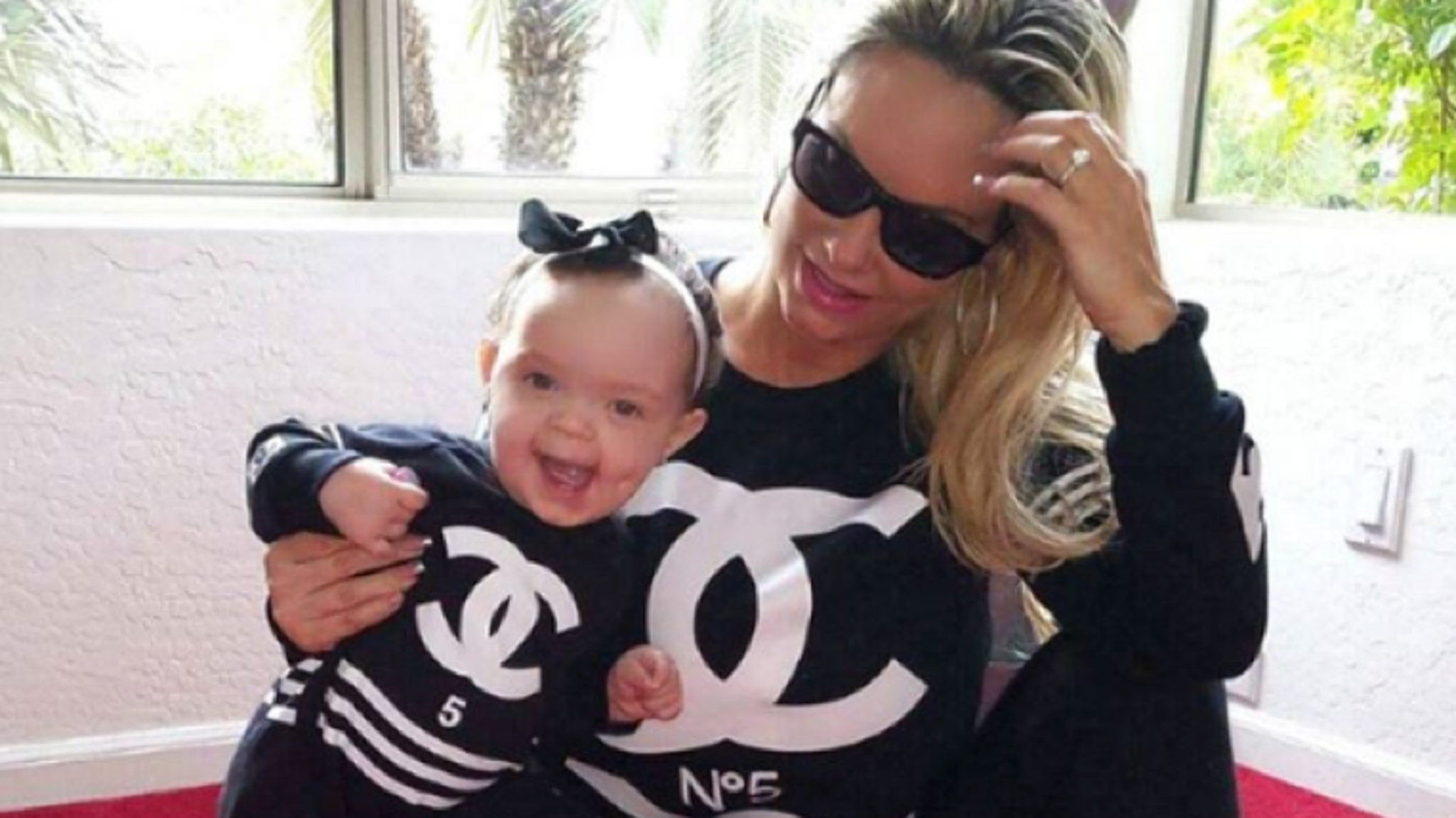 Coco Austin and Chanel Matching MotherDaughter Duo