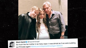 Harrison Ford and Mark Hamill's 'Star Wars' Reunion with Carrie Fisher's Daughter (PHOTO + VIDEO)