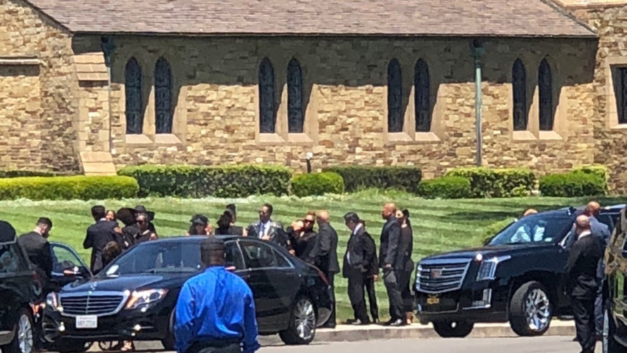 Joe Jackson Funeral Photos