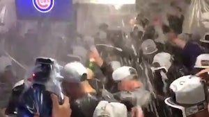 Colorado Rockies Douse Wrigley Field In Champagne After Upsetting Cubs