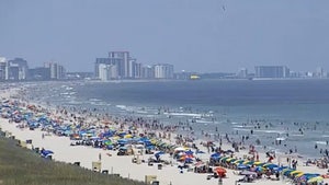 Myrtle Beach Packed as July 4th Weekend Kicks Off, COVID-19 Cases Rise