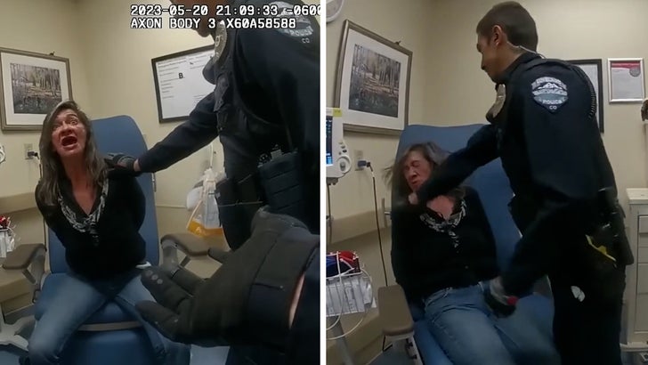Yeni Video Colorado Polisinin Kelepçeli Kadını Yüzüne Vurduğunu Gösteriyor