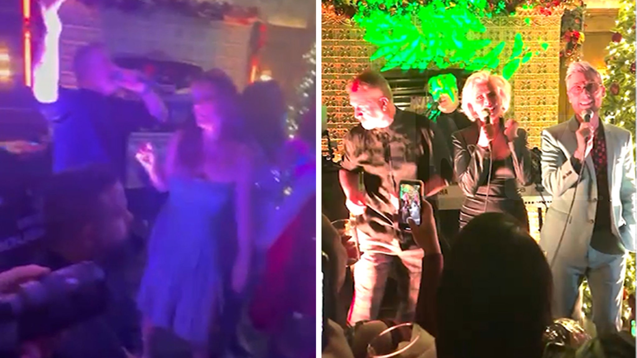 Lance Bass, Joey Fatone Sing *NSYNC Songs, Toss ‘Trolls’ Dolls at NYC Party