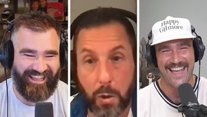 Travis Kelce, Jason Kelce, Adam Sandler