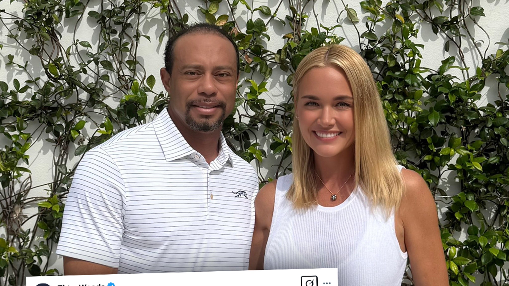 Tiger Woods and Vanessa Trump Confirm Their Relationship Officially