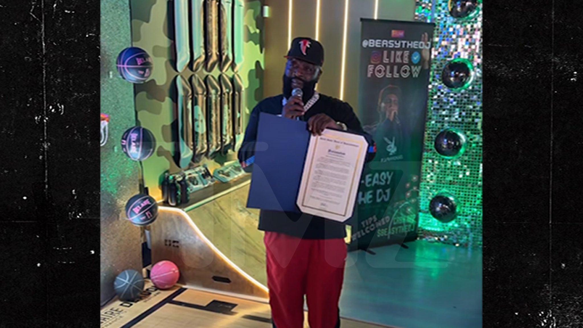 Rick Ross Honored by Congresswoman Ahead of Annual Car & Bike Show
