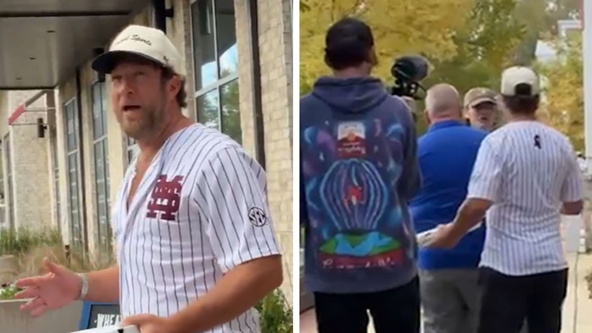 Dave Portnoy Confronted by Antisemitic Heckler Outside Mississippi Shop, on Video Dave Portnoy Confronted by Antisemitic Heckler Outside Mississippi Shop, on Video