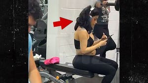 Cardi B at Gym