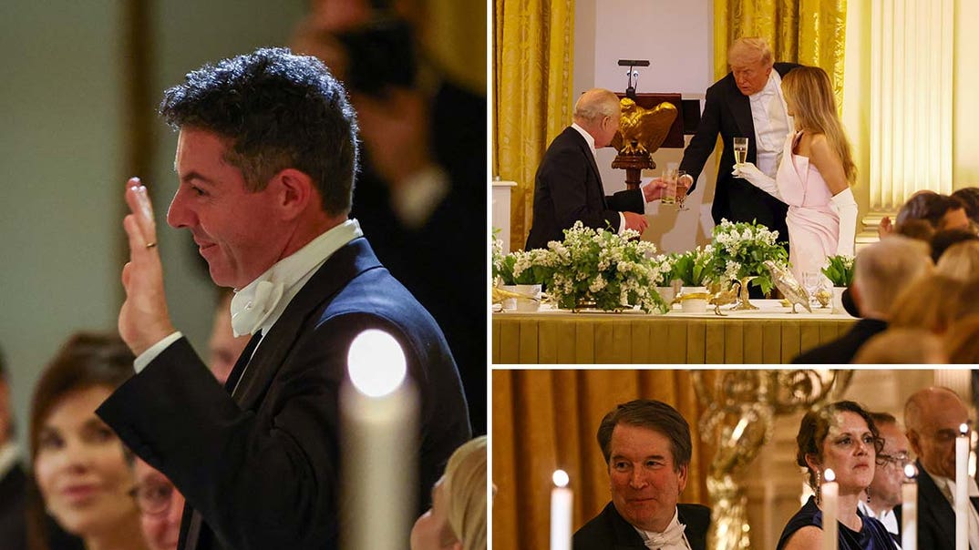Rory McIlroy, King Charles and Donald Trump and Melania Trump, Brett Kavanaugh