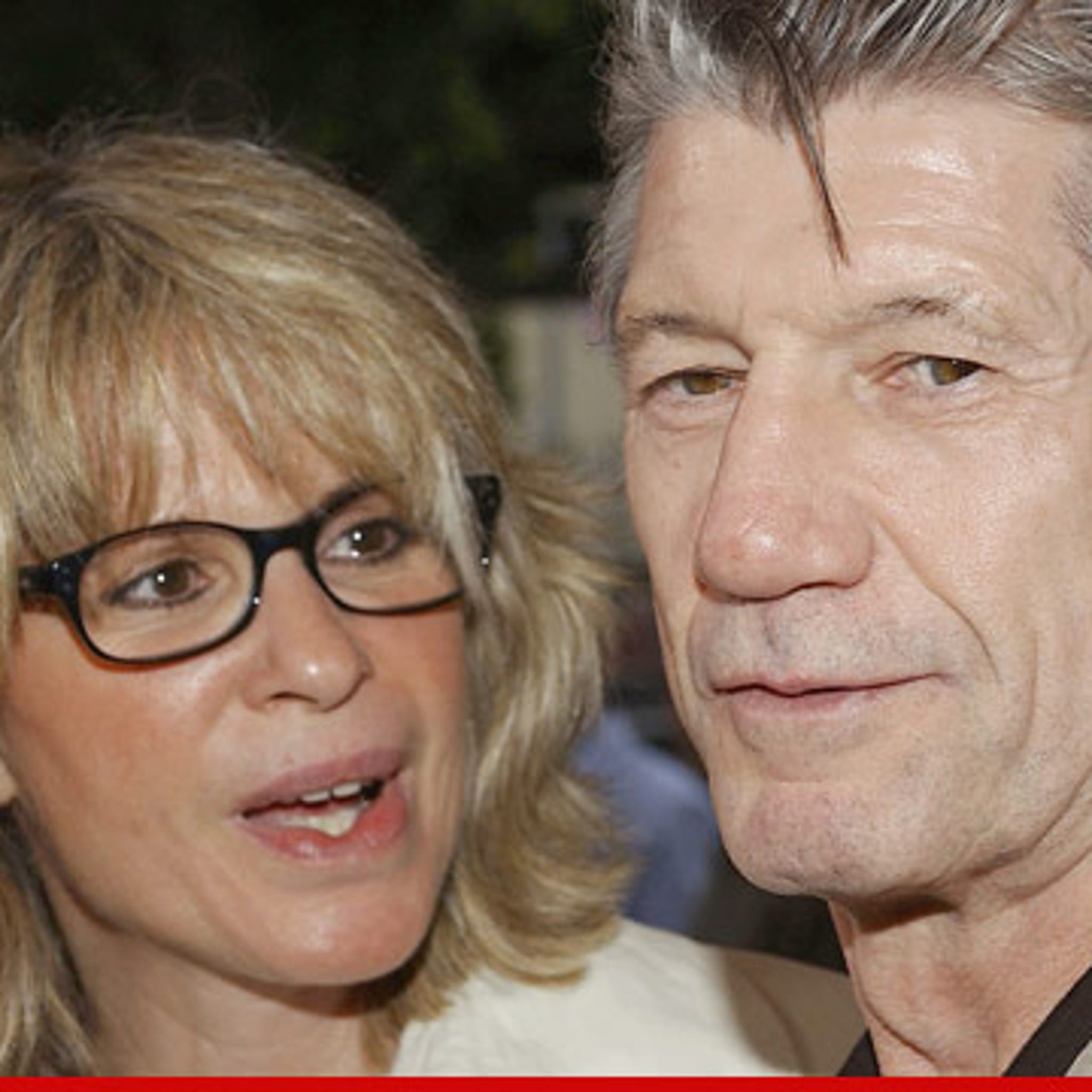 Actor Fred Ward and his wife Marie France attend the film premiere