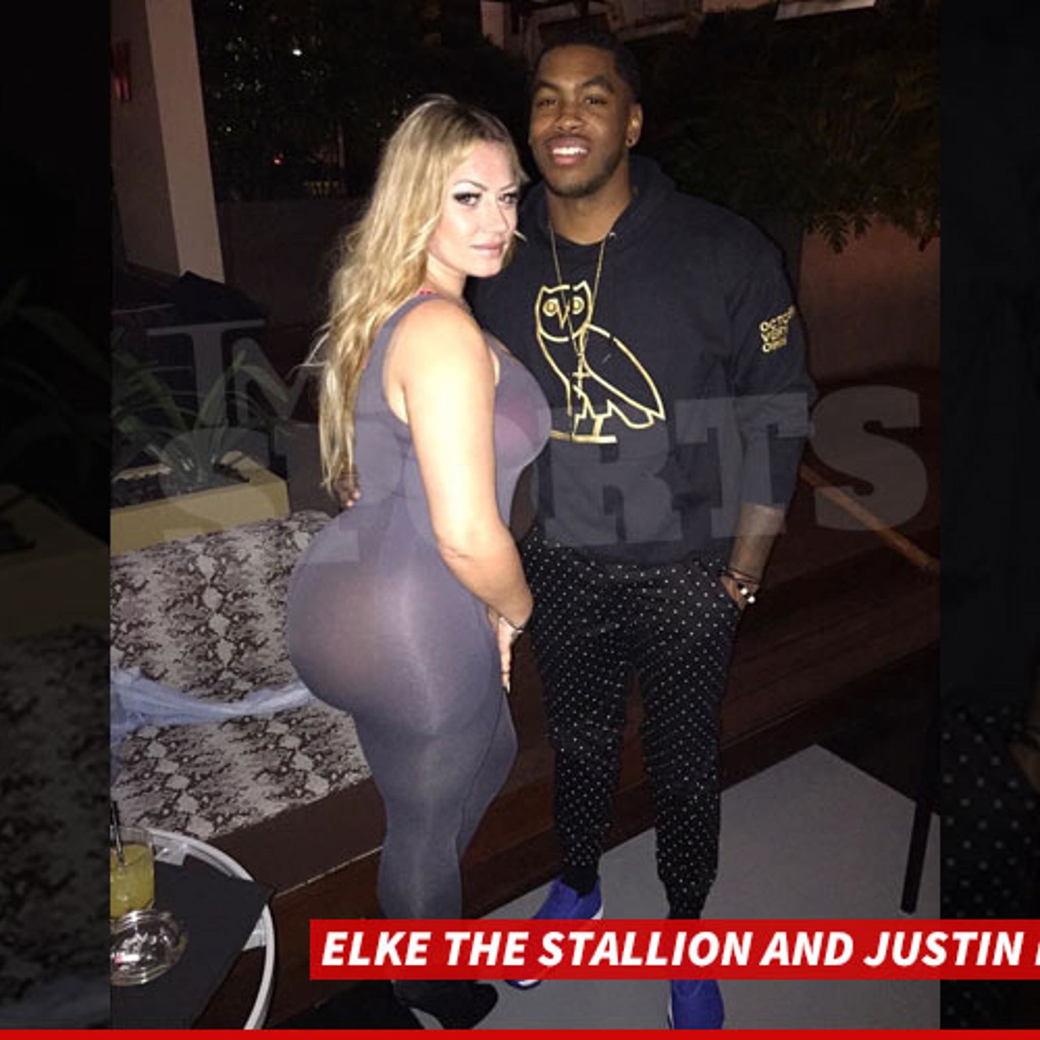 Elke The Stallionsex - Notre Dame WR Justin Brent -- DATING BOOTY MODEL ... After Fling with Porn  Star