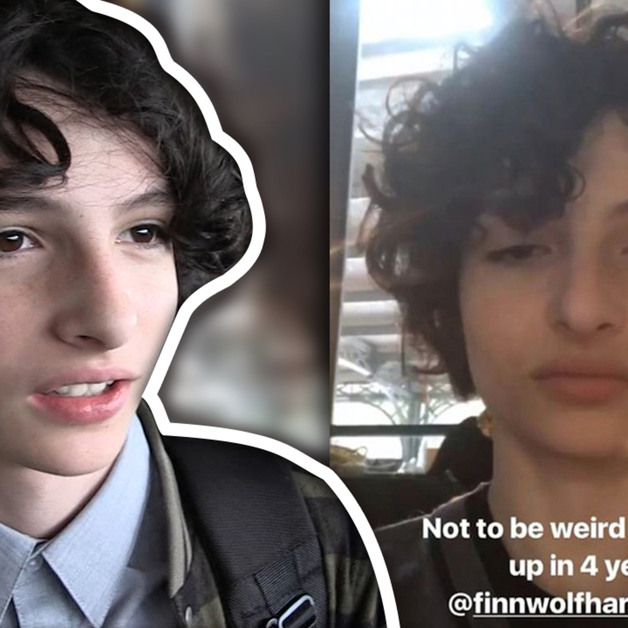 Stranger Things Star Finn Wolfhard Talks Kissing Millie Bobby Brown