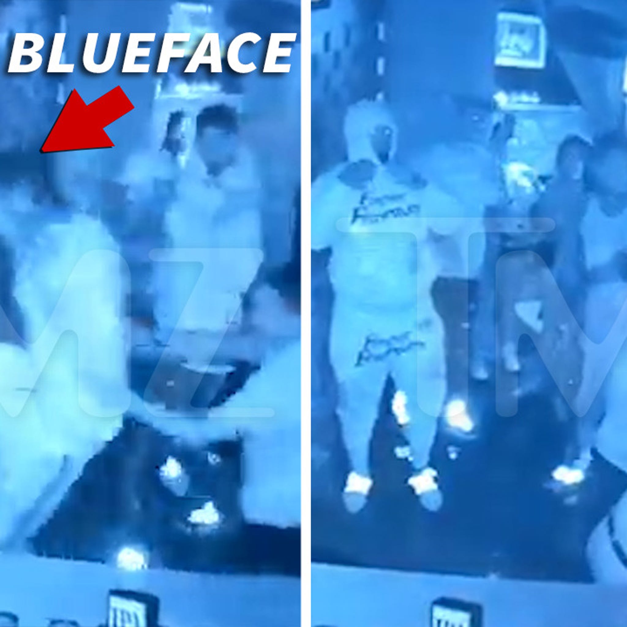 Blueface and Crew Viciously Attack Club Bouncer on Video